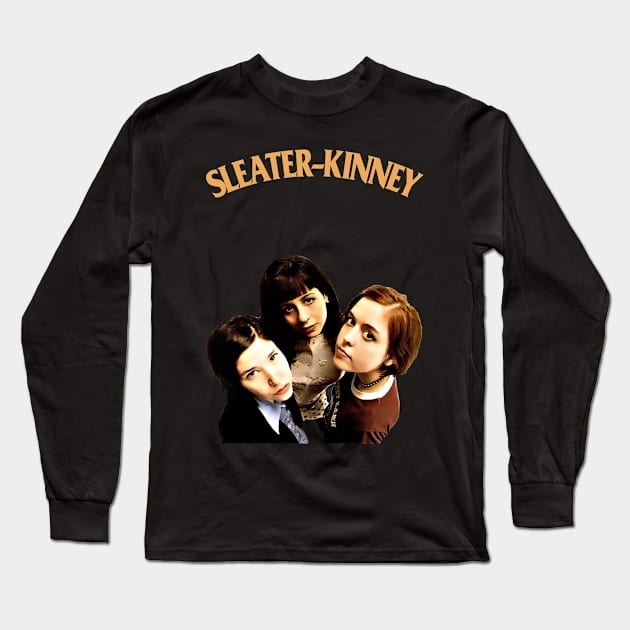 sleater-kinney Long Sleeve T-Shirt by V for verzet